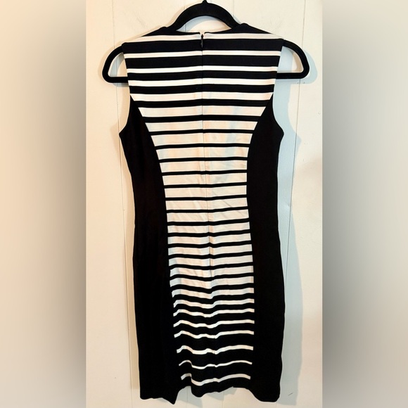 J. Mclaughlin Dress XS Business Casual Crew Neck Sheath Medium Summer - Picture 6 of 10